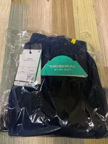 워크맨 MEDIHEAL 룸 스웨트 팬츠 남성용 네이비 LL