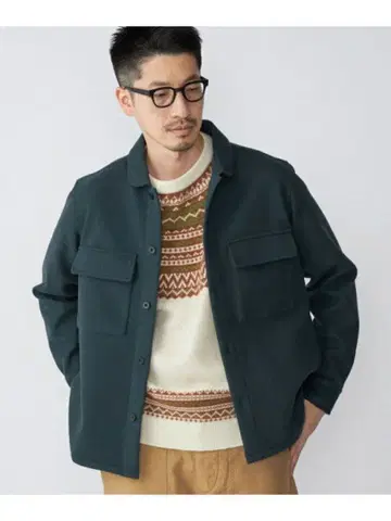 [택 포함 새상품] SHIPS 멜톤 라이크 커버올