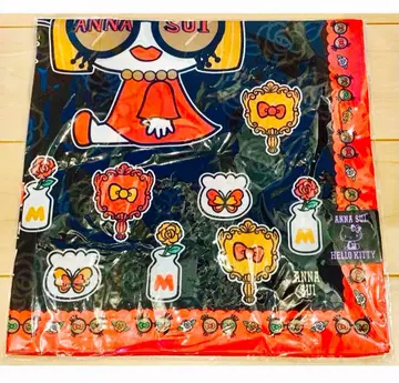 미사용 새상품 ANNA SUI x HELLO KITTY 대형 손수건