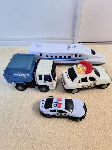 자동차 세트 신칸센 경찰차 트럭