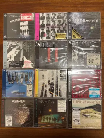 [ 낱개 판매 가능 ] UVERworld 싱글 CD