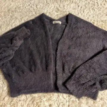 COCO DEAL 샤기 니트 가디건