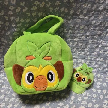 포켓몬 사루노리 캐릭터 볼 백, 캡 타입 파우치 2개 세트