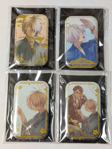 키타로 탄생 게게게의 수수께끼 ~추억전~ 종장 특전 캔뱃지 4종 세트