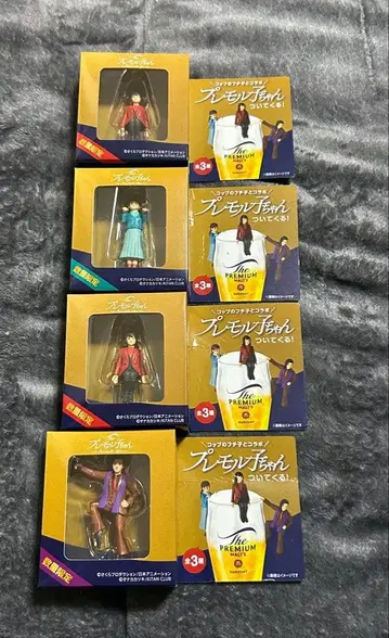프레몰 후치코 프레몰코 캐릭터 피규어 4개 세트