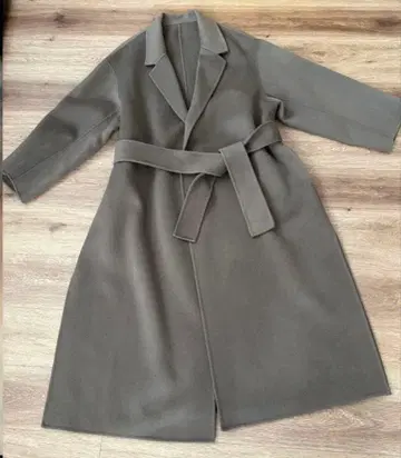 새상품급 Plage 벨트 체스터 코트 38size