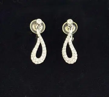 [ 레어 ] 스와로브스키 귀찌 디어드롭 브라이덜