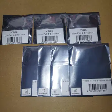 노라가미 캔뱃지 트레이딩 카드