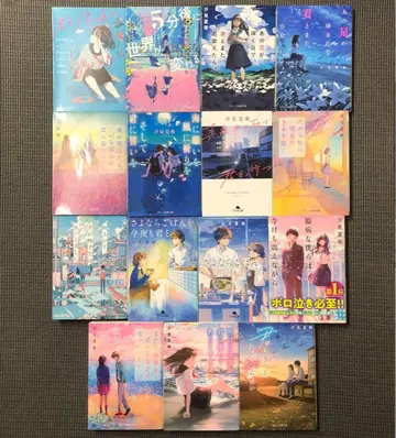 시오미 나츠에 소설 15권 세트