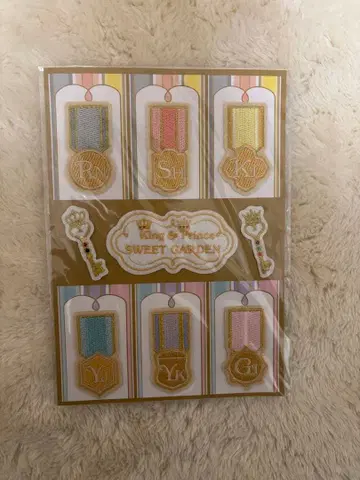 King & Prince SWEET GARDEN 와펜