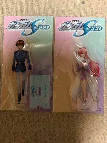 기동전사 건담 SEED 팬클럽 한정 키라 & 라크스 아크릴 스탠드