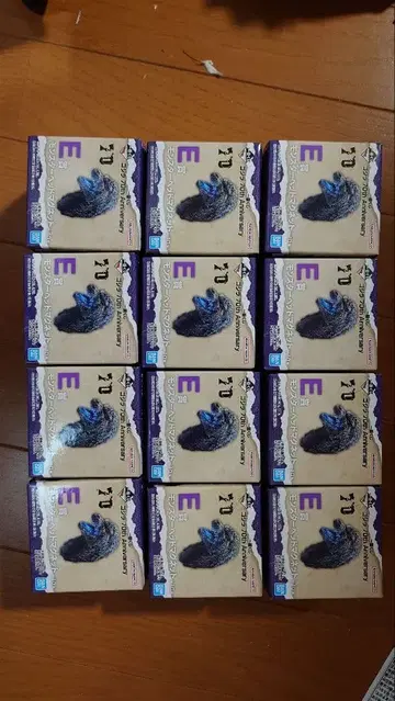 [ 미개봉 12개 ] 제일복권 고질라 70주년 E상 몬스터 헤드 마그넷