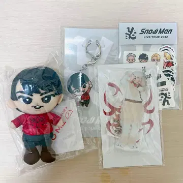 Snow Man 미야타테 료타 스노치루 굿즈 4점 묶음 판매