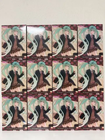 하츠네 미쿠 Fashion 피규어 Preppy 12체