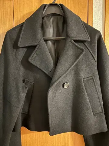 AZUL by moussy 코쿤 슬리브 숏코트