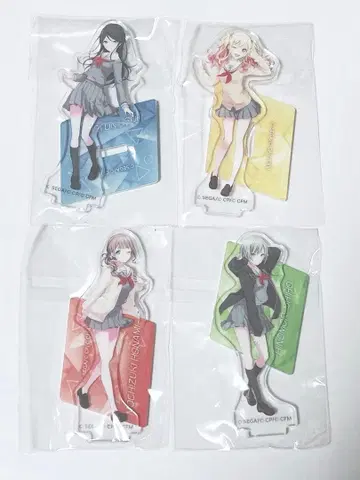 레오니 미니 아크릴 스탠드 4개 세트