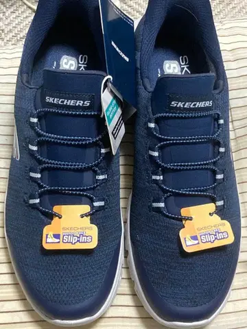 SKECHERS Slip-inp 네이비 스니커즈 233011/NVY