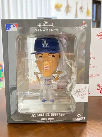 새상품 오타니 쇼헤이 로스앤젤레스 다저스 크리스마스 오너먼트