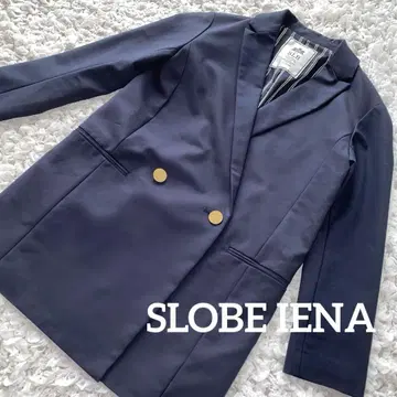 [ 새상품급 ] SLOBE IENA /SLB 울 테일러드 자켓 골드 버튼