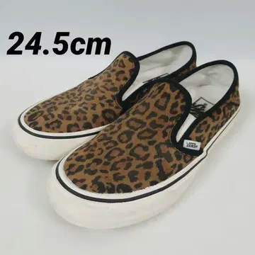 Vans 레오파드 무늬 슬립온 ULTRACUSH 24.5cm