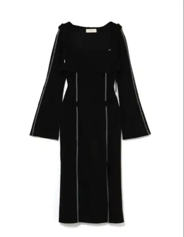 ANDMARY Nora stitch dress 블랙 블랙