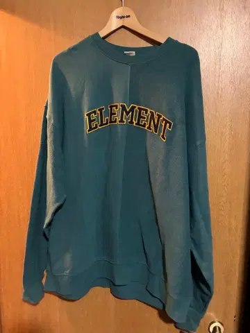 ELEMENT 그린 스웨트 셔츠