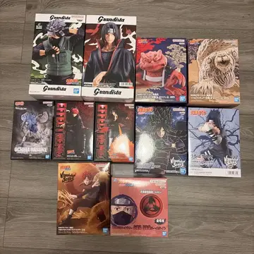 피규어 세트 우치하 사스케 이타치 등