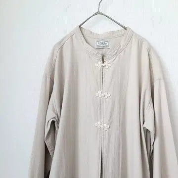 [ khakito ] 차이나 롱 가운 원피스