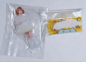 NANIMONO 네무기시 푸린 아크릴 스탠드 아크릴 명찰