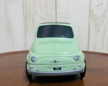 틴 케이스 FIAT 민트 그린 약 20cm 장식 인테리어