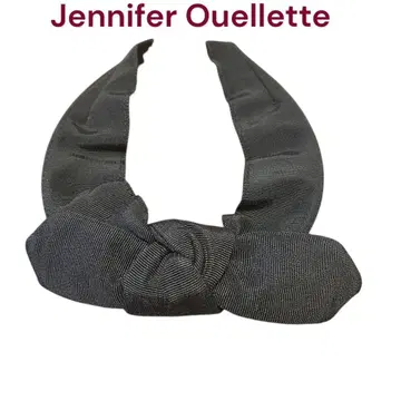 새상품급 제니퍼 오레트 리본 블랙 머리띠