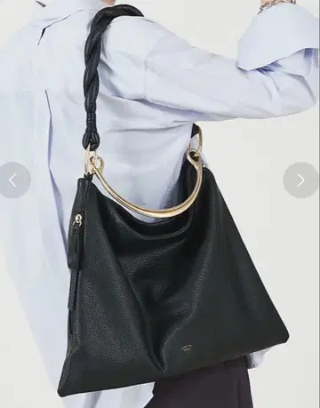 [ STORY 게재 ] Mira/W 핸들 HOBO 원 숄더백 새상품급