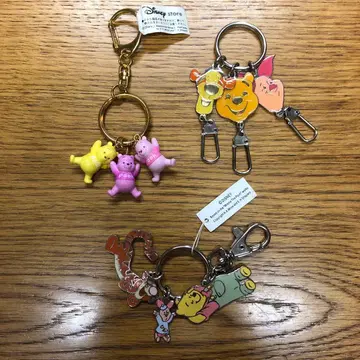 키링 곰돌이 푸 ( 푸우, 피글렛, 티거 ) [ 3개 세트 ]