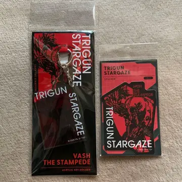 TRIGUN STARGAZE 트라이건 아크릴 키링 스티커