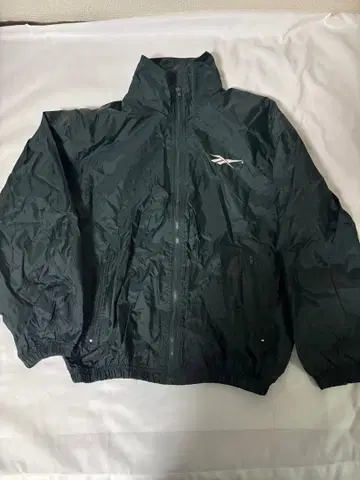 리복 90s 빈티지 나일론 점퍼 자수 그린 사이즈 M