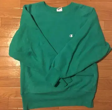 Champion Reverse Weave 트레이닝복 M 그린