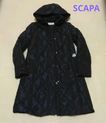 SCAPA 스캐파 다운 코트 L 네이비