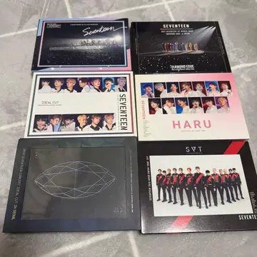 SEVENTEEN 콘서트 DVD 세트 각 DVD 트레이딩 카드 포함