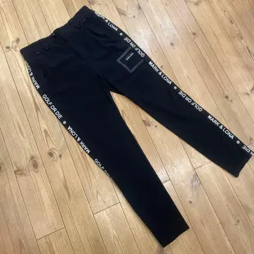 MARK & LONA 골프 팬츠 블랙 M size
