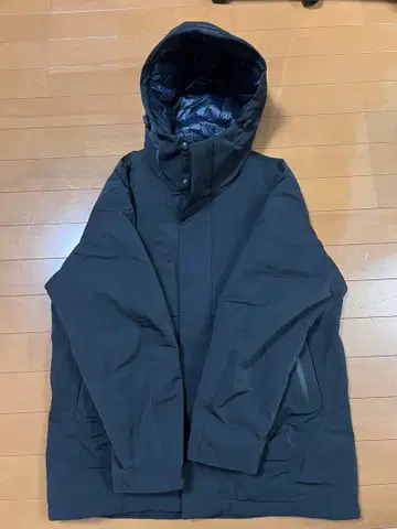 하이브리드 다운 오버사이즈 파카 S