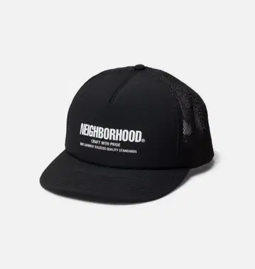 NEIGHBORHOOD MESH CAP-1 메쉬 캡 BLACK