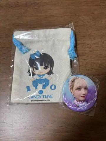 후쿠야마 리노 미야노 시즈쿠 복조리 캔뱃지 챤츄-