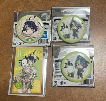 니지산지 산리오 이나미 라이 캔뱃지 폴라로이드