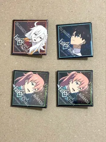 Fate/Grand Order 사각 캔뱃지 세트 FGO