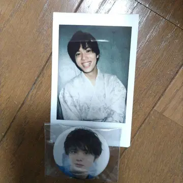 미야우치 이오리 폴라로이드 캔뱃지