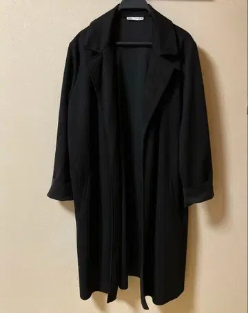 ZARA 스웨이드 코트 L 사이즈 블랙