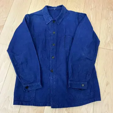 50s~60s VETRA 워크 셔츠 자켓 네이비 유로 빈티지