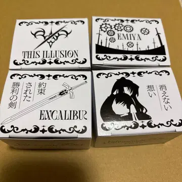 Fate/stay night 20주년 콘서트 스켈레톤 오르골 4종