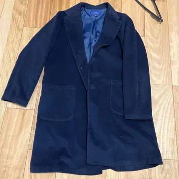 ITEMS URBAN RESEARCH 네이비 체스터 코트 40