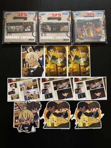 세가 럭키 쿠지 명탐정 코난 메모리얼 컷 FILE.3 묶음 판매